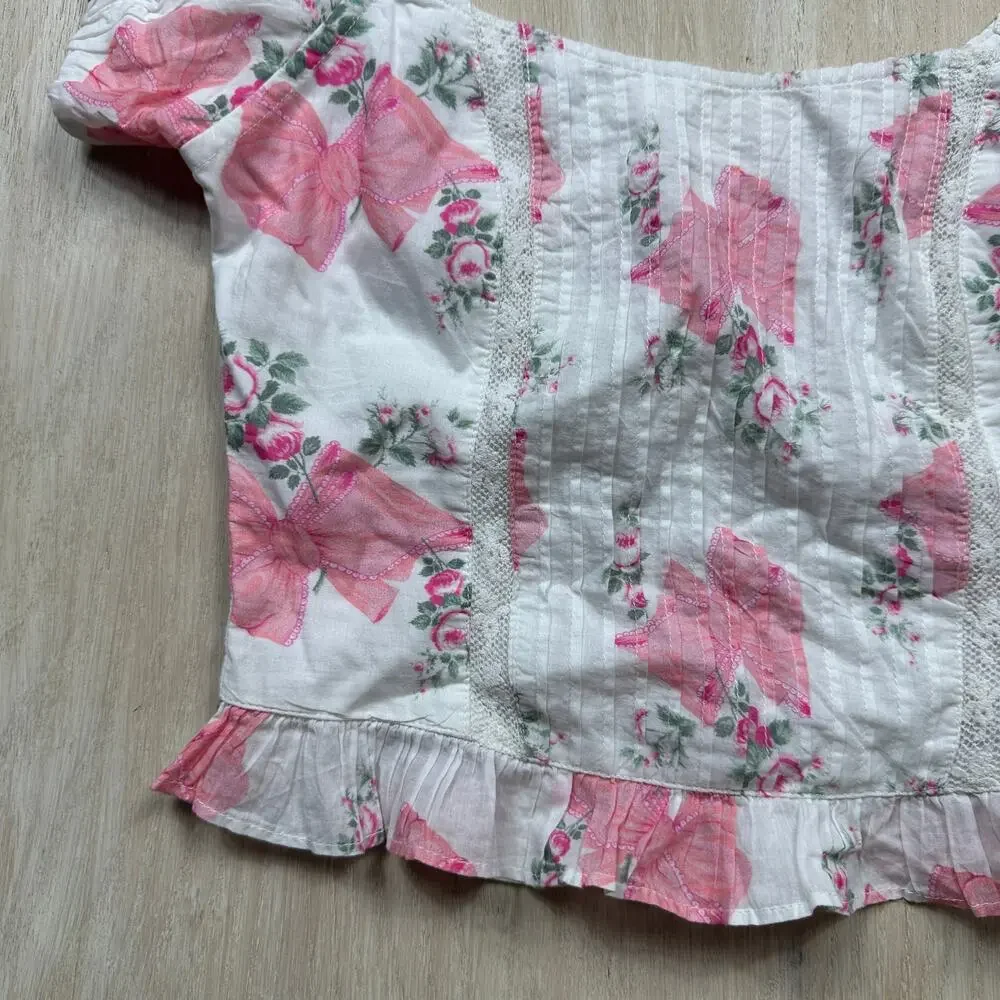 LoveShackFancy pink bow